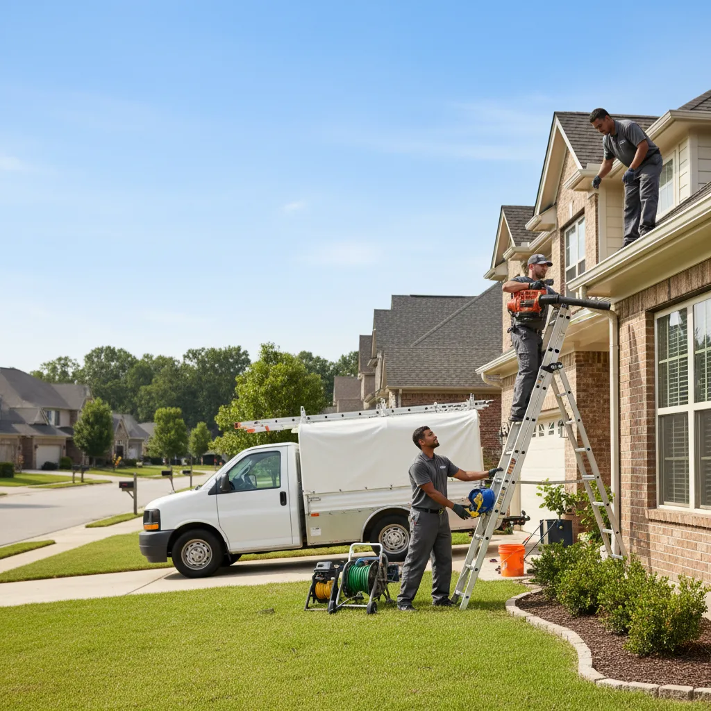 Home Gutter Service in Roscoe, TX near me